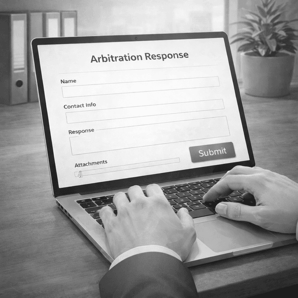 The other party is notified and files a response